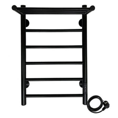 Electric towel "Sanprise" Aurora P6, 400x600 mm, universal, black-1