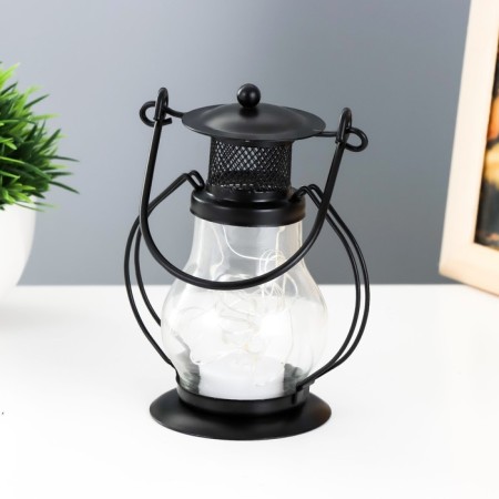 Night Lamp LED 1XCR2032 Black 10x7x13cm Risalux