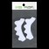 Correctors - fingers for fingers, 4 separators, silicone, 8 × 3 cm, pair, white color
