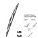 Winterbreaker brush 530 mm 21 "frame, 4 adapters AIRLINE AWB-K-530