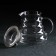 Glass teapot with a breeze cover, 500 ml