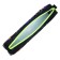 The pencil case is soft, 1 compartment, quadro, 45 x 210 mm, Hatber "Be unique!" Black/Green NPK_62157