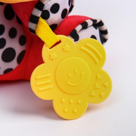 Soft “Bibo elephant”, rattle, rubberle, on a crib, stroller, crumb me-3