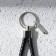 Key keychain "Black Style" cord, 11 x 3 cm