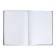 Book of accounting, 192 sheets, boumvinyl cover, newspaper block, cage, blue color