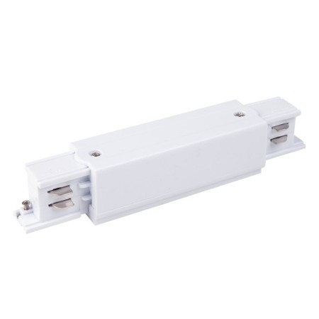 Direct connector for a three -phase busbar Elektrostandard, 165x32x33 mm, white color