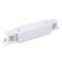 Direct connector for a three -phase busbar Elektrostandard, 165x32x33 mm, white color