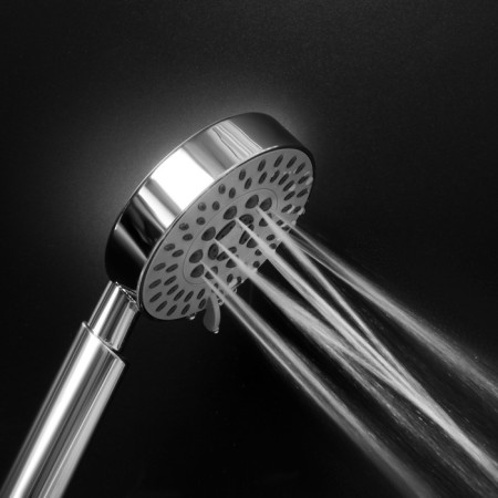 Shower Lake Zein Z0501, plastic, medium, 5 modes, chrome-8