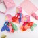 Hair gum "Funny ears" (set 4 pcs) peas, mix