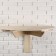 Washing table, 80 × 43.5cm, from pine, semicircular