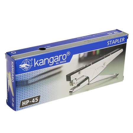 Степлер №24/6 и 26/6 до 30 листов Kangaro HP-45, для сшивания на весу, МИКС-3
