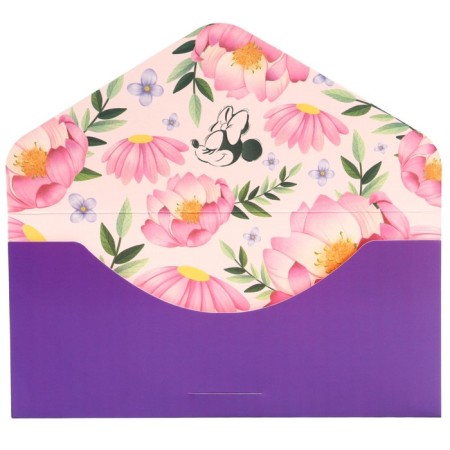 Money envelope "Happy Birthday!" mini maus, embossing, 19 x 9 cm-2