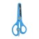 Children's Chancellery scissors 13.5 cm BrunovisConti Ergocut, return mechanism, safe blades, blue