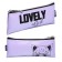 Penal soft, 1 compartment, 90 x 215 x 10 mm, flat, Devente, Lovely Girl, artificial leather 7024422