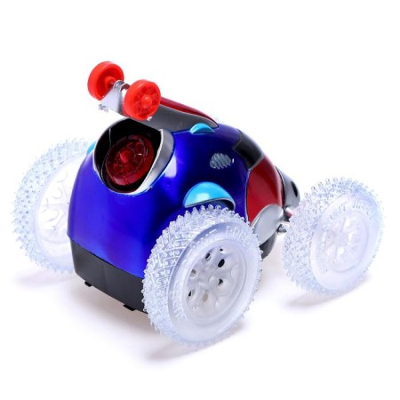 Crow in the radio -controlled “speed”, works on batteries, light effects, blue color-3