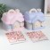 Piggy bank Plastic "House" with stickers mix 20x17x15.5 cm