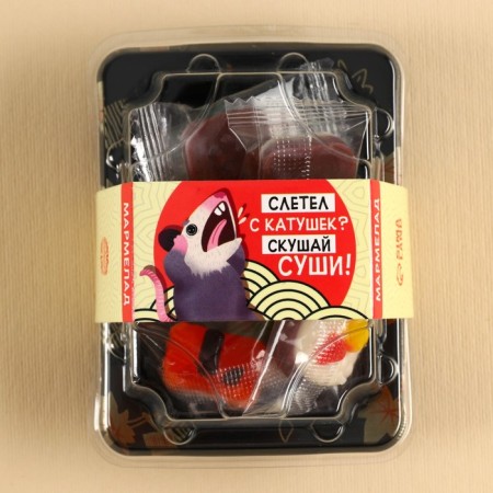 Marmalade Mini-Sushi “flew off the coils”, 8 pcs (26.4 g.)-3