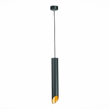 Suspension lamp ST LUCE. ST152.413.01. 1x50 W, GU10, 6x6x40 cm, black color