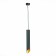 Suspension lamp ST LUCE. ST152.413.01. 1x50 W, GU10, 6x6x40 cm, black color