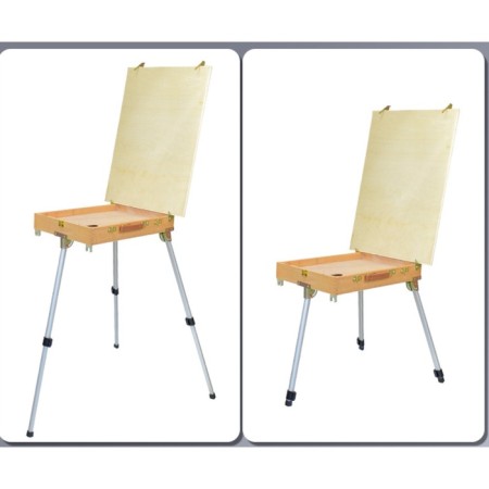 Sketum, 33 x 46 x 13 cm, maximum legs height 83 cm, metal, telescopic, beech-7