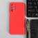 Pero cover, for Samsung A23, silicone, red
