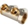 Distributive collector SMB 6851 013402, 1 ", 2 exits, 3/4"