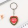 A keychain for keys with a place under the photo "Your photo", 8 x 3 cm