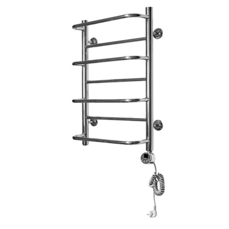 Domoterm electric heated towel rail "Orpheus", 500 x 700 mm, 7 crossbars, right, chrome-1
