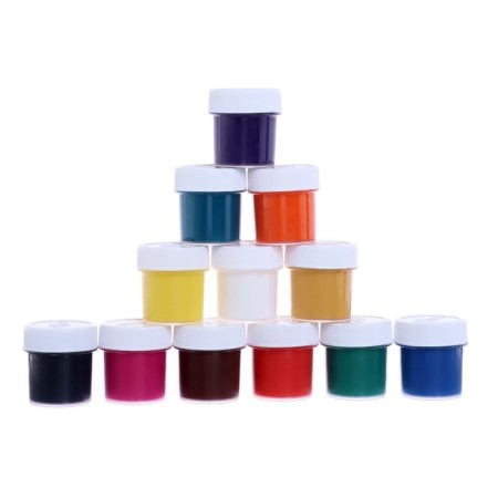 Gouache 12 colors of 17.5 ml gamut "Young artist", cardboard packaging 221008-1