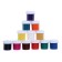 Gouache 12 colors of 17.5 ml gamut "Young artist", cardboard packaging 221008