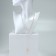 Pearl pearl "cross" color gold, 40cm