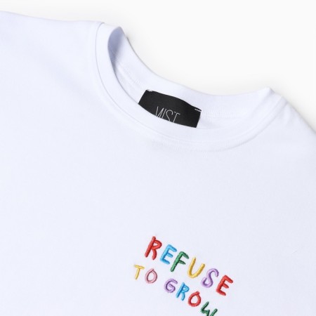 Women's T -shirt MIST Rainbow p. S-m, white-1