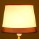 Lampshade e27 white-gold 26x26x20 cm