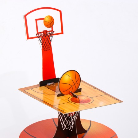 Basketball player cake stand-2