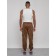 Joggers are sports male, size 50, brown color
