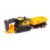 Excavator inertial "construction", with a trailer, mix