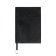 Organizer, A6, 116 sheets, cage, leatherette cover, brown cut, black