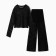 Female set (longshit, trousers) minku: Casual Collection Black color, p. 42