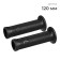Grips 120 mm, inner diameter 24 mm, black color