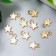 Decor for creativity Metal "Pink Star" enamel 0.8x0.6 cm