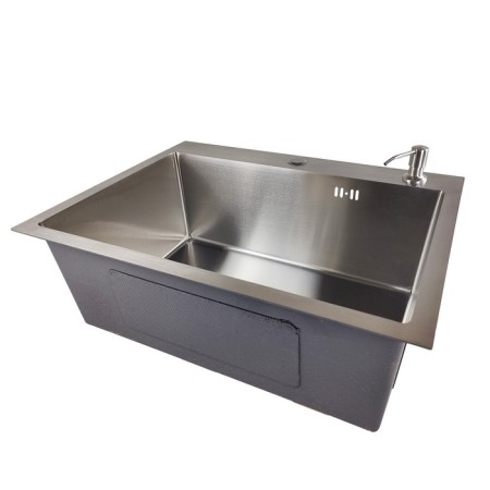 Kitchen sink Gerda GS 5045 S, 500x450 H = 200 mm, color satin-1