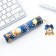 Ballpoint pen on graduation in the tube "Goodbye school" plastic, blue paste, 1.0 mm