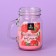 Aromatic candle "Fragrant Raspberry", 8.5 x 7.2 cm.