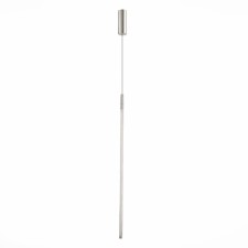 Suspension lamp ST LUCE. SL1580.123.01. Ralio. 1x18 W, LED, 3200K, 1404 LM, 5.5x5.5x91.5 cm, Nickel color