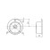Kitchen sink "Iveria", d = 480 mm, color gray color