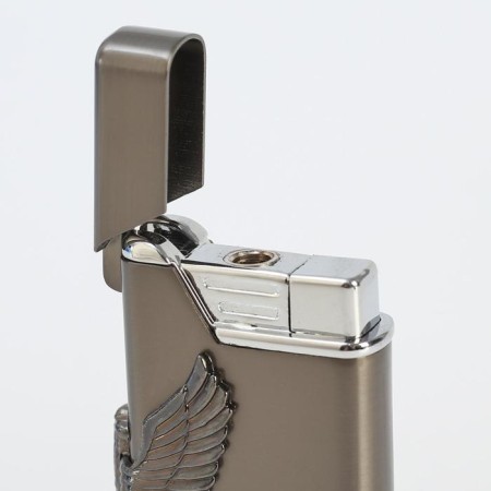 Gas lighter for smoking "eagle", in a bag, piezo, 6 x 8 cm, mix-1