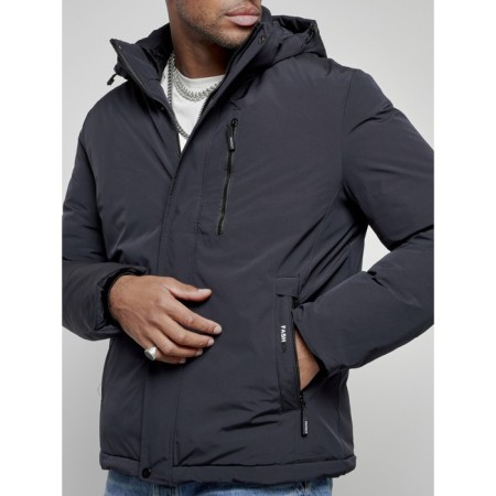 Male jacket, size 68, dark blue color-11
