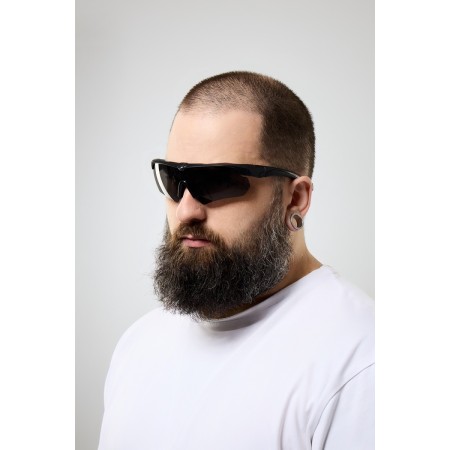 Tactical, rifle, polarization "Storm Tactic" with interchangeable lenses-8