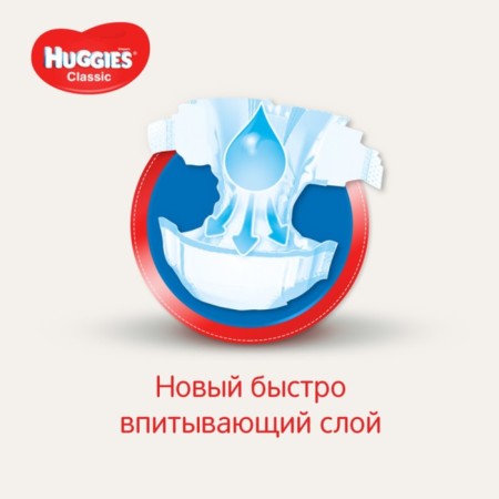 Huggies Classic (11-25 kg), 11pcs-4