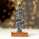 New Year's decor with backlight "New Year's spruce" 9 × 5 × 19 cm, green